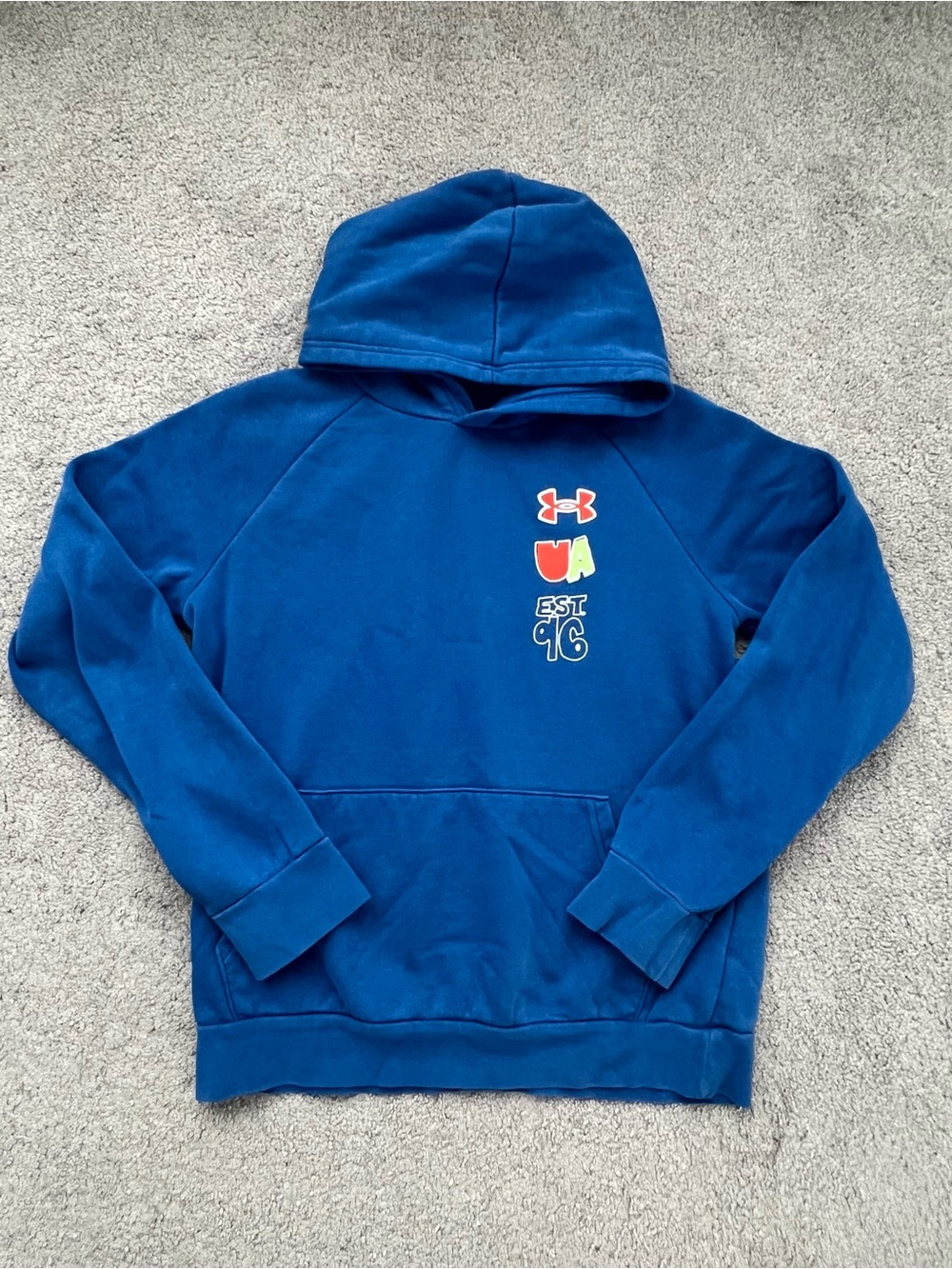 Kids Under Armour Blue Hoodie